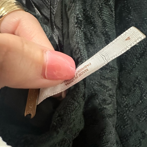 Free people leopard print fit and flare punk steampunk gorpcore size 4 NWOT - Picture 3 of 3